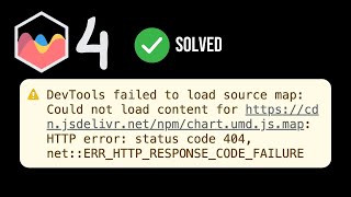 Solve Error: DevTools failed to Load Source Map in Chart JS 4