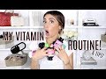 MY VITAMIN COLLECTION & ROUTINE! Beauty & Weight Loss | Lauren Elizabeth