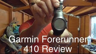 Garmin Forerunner 410 review  - GPS running watch for running and cycling