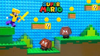 Steve‘s Adventure in Super Mario Bros  The Epic Rescue - LEGO Minecraft Animation