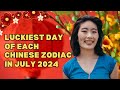 Luckiest Day Of The Month In July 2024 For Each Chinese Zodiac Signs | Ziggy Natural