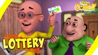Motu Patlu- EP12A | Lottery | Funny Videos For Kids | Wow Kidz Comedy