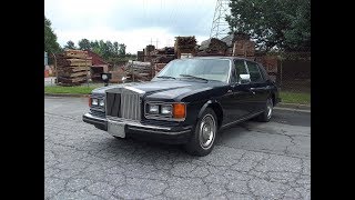 1984 Rolls Royce Siver Spur Movie Car with 32,000 miles Quick Review SOLD