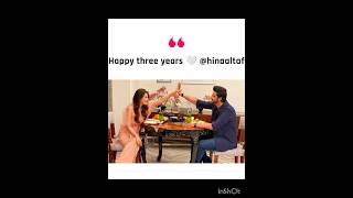 Hina Altaf and Agha Ali's third anniversary #happy #viral #trending #foryou