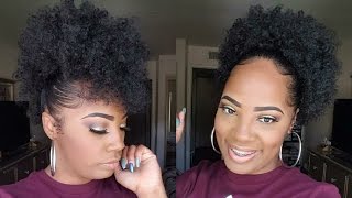 Natural Hair Faux Pony Sensationnel The Show Stopper