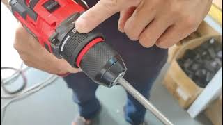 MasterPro 18V Cordless Brushless Drill: Robust Design with Iron Cover