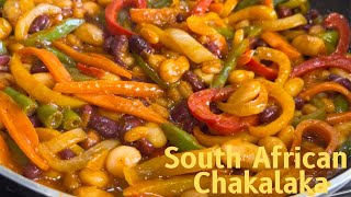 Delicious Chakalaka Recipe | 3 Beans Salad | South African Chakalaka