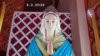 3.2.2023      ST. MARY  രണ്ടു കല്പനങ്ങളാണ് യേശു നൽകിയത് പരസ്പരം സ്നേഹിക്കുക ദൈവത്തെ സ്നേഹിക്കുക.