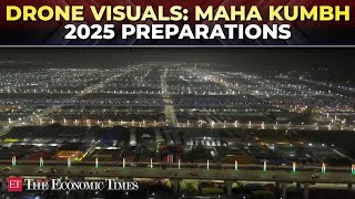 Maha Kumbh Mela 2025: Drone visuals of preparation; event to start from January 13