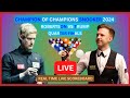 Judd Trump Vs Neil Robertson LIVE Score UPDATE 2024 Champion of Champions Snooker Quarter Finals