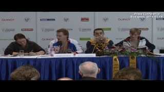 Press Conference / Sajtótájékoztató 01.18 MOKSZ - EFSC2014