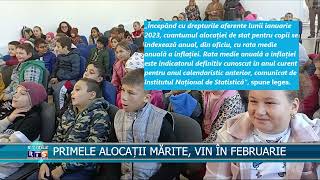 CÂND INTRĂ PRIMELE ALOCAȚII MĂRITE