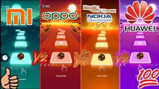 Tiles hop - Xiaomi vs Oppo vs Nokia vs Huawei - @Smashgaming0 #xiaomi #oppo #huawei #nokia