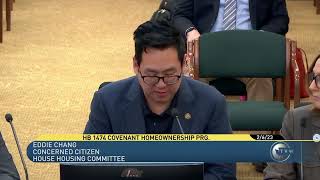 WR Staff & Members on the Hill - HB 1474 Testimony