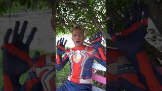 Spidergirl discovers Spider-Man is dating his fake best friend behind his back #shorts #funny