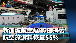 新加坡航空展后天登场 出席人数预计超过1万3000人