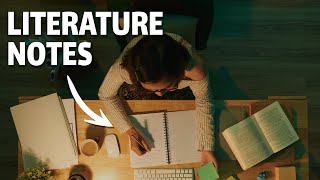 How long should literature notes be?