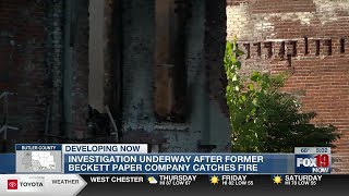 Hamilton paper plant fire suspicious, being investigated as possible crime