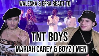 Latinos react to TNT Boys as Mariah Carey & Boyz II Men| YFSF Kids 2018| REACTION