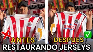 ¿CÓMO RESTAURAR un JERSEY de CHIVAS? ✅ ¿CUÁNTO CUESTA? *ADIDAS, PUMA, REEBOK*