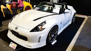 (4K)FUJIMURA AUTO NISSAN Z34 FAIRLADY Z custom - NAGOYA AUTO TREND 2018