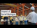 The impact of social dialogue on workers and businesses