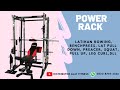 CARA PENGGUNAAN POWER RACK [LIHAT CARANYA]