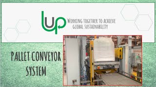 (P2 of 5) Bespoke Consulting Project - Pallet Conveyor System in Operation (Sept 2020)