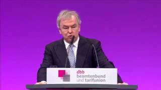 dbb Jahrestagung 2017: Rede von Klaus Dauderstädt