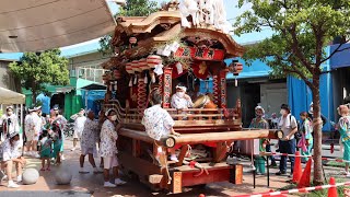 令和3年　大阪市北区　天神祭　天満市場だんじり講　お囃子披露　【一曲ノーカットバージョン】