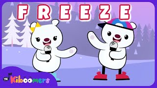 Christmas Freeze Dance - The Kiboomers North Pole Freeze Song for Kids