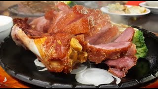 美食吃貨德國豬腳_台灣街頭小吃_Schweinshax'n__taiwan street food__German pork hock#跟我一起 #宅在家