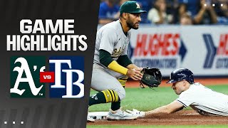 A's vs. Rays Game Highlights (5/29/24) | MLB Highlights