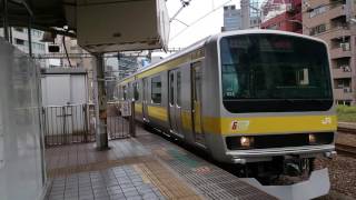 【JR東日本一の危険なホーム】JR飯田橋駅ホーム移設前に危険なホームを撮影