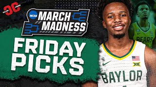 Best FRIDAY March Madness Betting Picks + VCU vs Saint Mary's BEST BET!