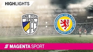 FC Carl Zeiss Jena - Eintracht Braunschweig | Spieltag 3, 19/20 | MAGENTA SPORT
