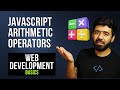 Javascript Arithmetic Operators | Web Development Basics Course