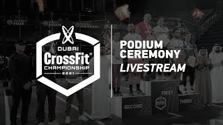 Podium Ceremony— 2021 Dubai CrossFit Championship