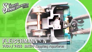 🛠️ FLEISCHMANN 7434 + 7436 Kupplung reparieren + Einbau der GFN PROFI-Kupplung 9541 + 9542