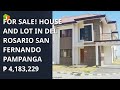 FOR SALE! HOUSE AND LOT IN DEL ROSARIO SAN FERNANDO PAMPANGA