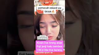 MOMEN PENONTON LIVE FUJI BEGITU BERTAMBAH BANYAK KRNA AISAR #beritaartis #fuji #hiburan #cantik