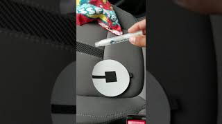 how to fix your uber stickers 100% fix best method no glue or tape.