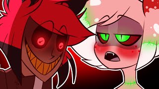 ALASTOR AND ANGEL HAVE A BABY : parts 1-4 (Hazbin Hotel Comic Dubs)
