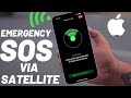 Testing Apple's iPhone 14 Satellite Emergency SOS Feature!