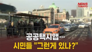 공공택시앱…시민들 \