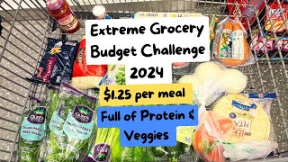 Extreme Grocery Budget Challenge Aldi Edition/5 Family Meals for $30/Extreme Budget Meals