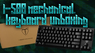 Easterntimes Tech I-500 Mechanical Keyboard Unboxing//MMC023//VicTop-Topop-VicTising Keyboard