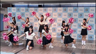 チアダンスRAINBOW鳥取『overture～フライングゲット/AKB48』鳥取砂丘コナン空港サマーフェスティバル2024with山陰三ッ星マーケット2024.8.4