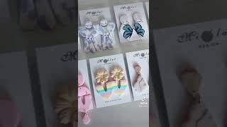 MICKLAT - Handmade polymer clay earrings -pastel collection