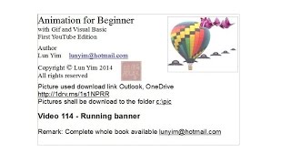 Visual Basic Animation for Beginner 16 Sample 114